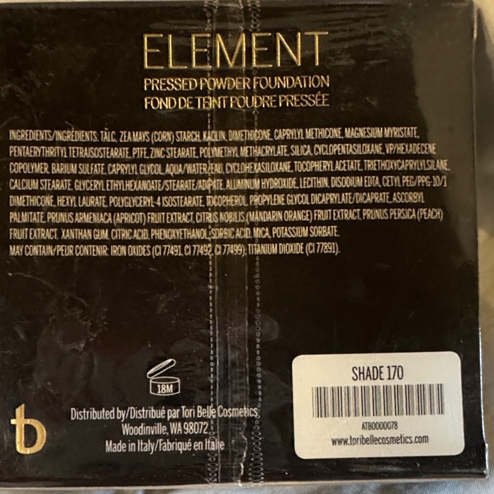 Element Black Pressed Powder Foundation 170 - Picture 2 of 2